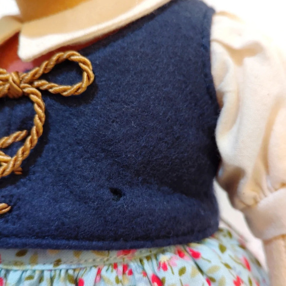 Vintage Steiff Kinder Sophie Doll R. John Wright Vermont Felt 17" 203/500 Rare - Picture 13 of 15